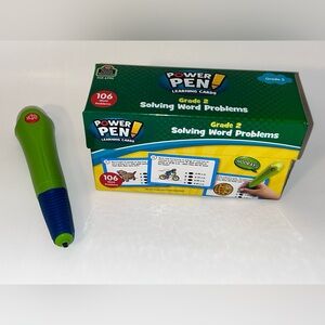 Power Pen and Power Pen‎ Learning Card Set Grade 2 Solving Word Problems